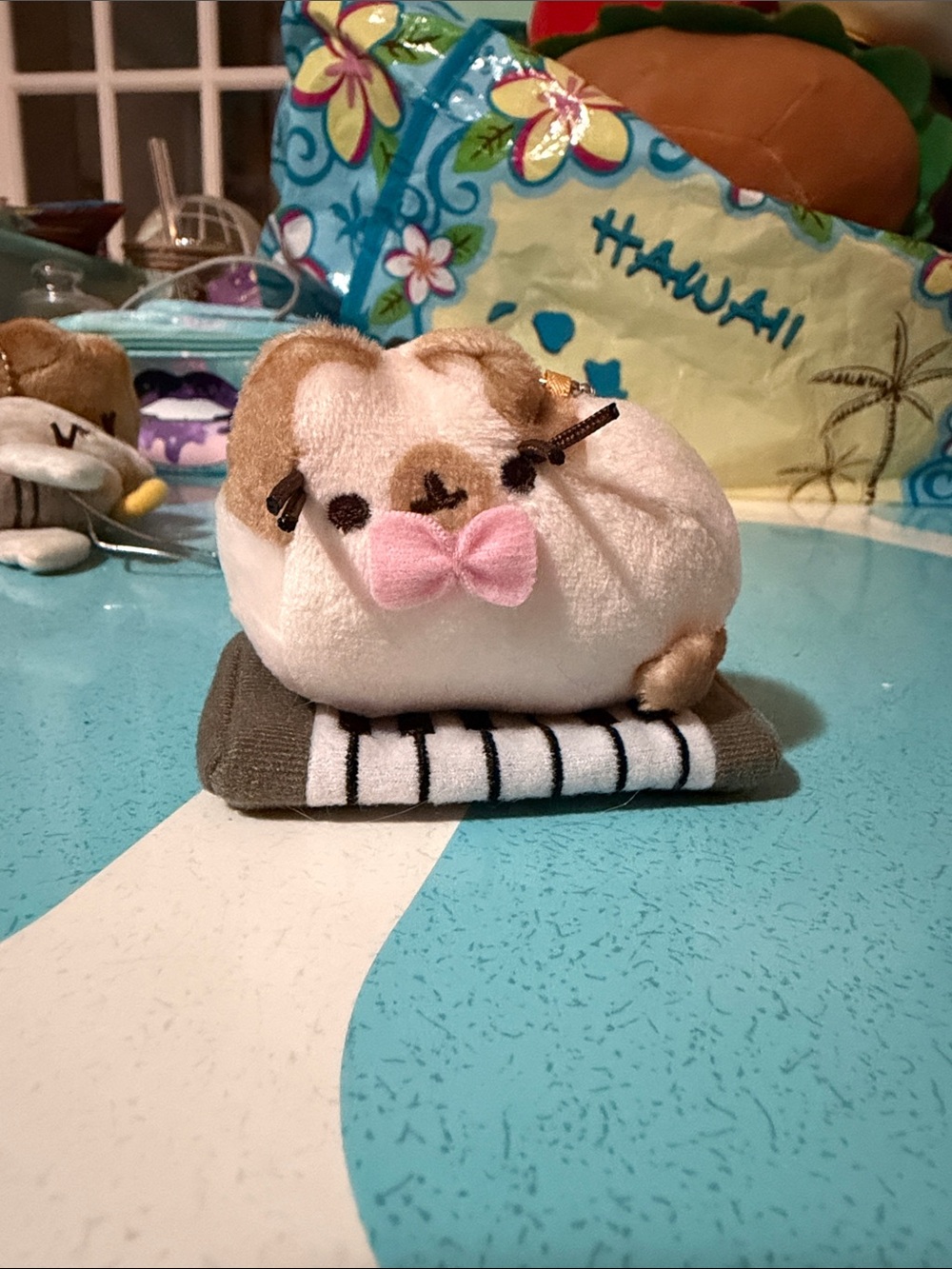 Pusheen Blind Box Keychain Plush - Keyboard Cat